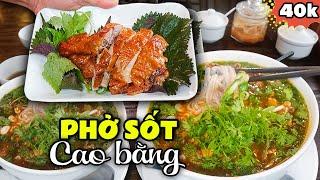 Việt Food  Độc Đáo Phở Sốt Cao Bằng Từ Đôi Bạn Nối Khố