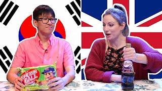 Korean & British People Swap Snacks