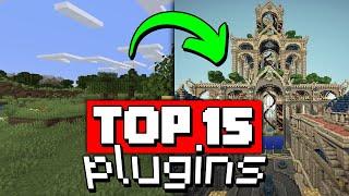  TOP 15 PLUGINS para TU SERVER de MINECRAFT 