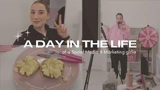 Day in the life of a Social Media & Marketing girlie