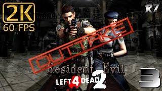Left 4 Dead 2 - Resident Evil  3rd Person Slow Zombies  Outtake #3  2K 1440p 60FPS