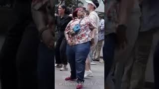 AFRO DANCE ClaSS in the street of New York City with  #viral #music #afrodance #afrobeat #nyc