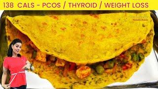 5 Mins Weight Loss Recipes for Breakfast   Healthy Moong Dal Chilla For Weight Loss  Diet Recipes