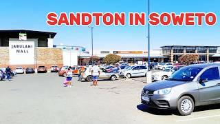 SANDTON OF SOWETO  JABULANI MALL ONE OF THE BIGGEST INVESTMENTS IN SOUTH AFRICA  EXPLORING