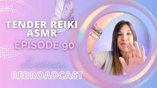 Reiki Energy Healing ASMR Deep Relaxation for Rest with Blue Rose Quartz and Septarian Crystals 