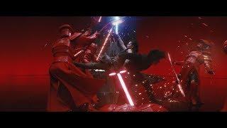 Star Wars The Last Jedi- Rey and Kylo vs Praetorian Guards