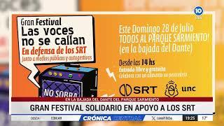 Las voces no se callan Gran Festival Solidario en apoyo a los SRT