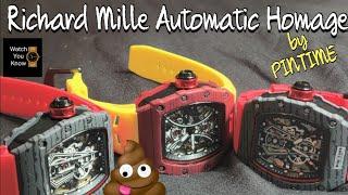 Dont make my mistake - Richard Mille homage by Pintime automatic