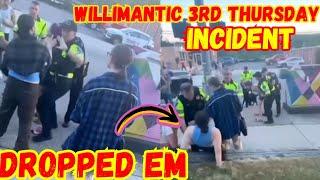 Willimantic cop loses it no wonder they refuse to release any records