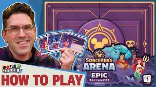 Disney Sorcerers Arena Epic Alliances - How To Play