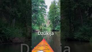 Kayaking in Lithuania