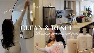 DEEP CLEAN WITH ME  LUXURY APARTMENT TOUR  3rd QUARTER RESET + ORGANIZING  EXITING LAZY GIRL ERA