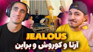 Jealous Arta ft koorosh - Reaction  ری اکشن جلس آرتا و کوروش  بدو تا برسی