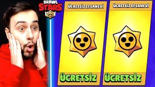 FAKİR HESABA 2 DEFA ÜCRETSİZ EFSANEVİ GELDİ  - BRAWL STARS