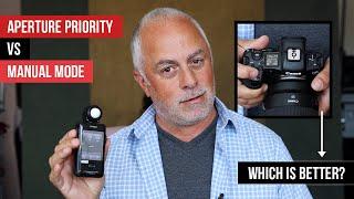 Aperture Priority Mode vs Manual Mode  Photography Camera Settings