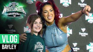 Bayleys emotional meet and greet WrestleMania XL Vlog