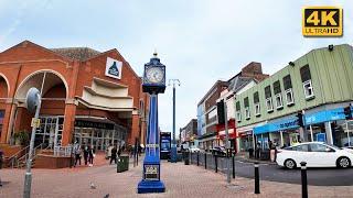 Stoke City Centre  Stoke on Trent  Walk  4K