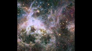 Zoom into The Tarantula Nebula with James Webb Telescope #shorts