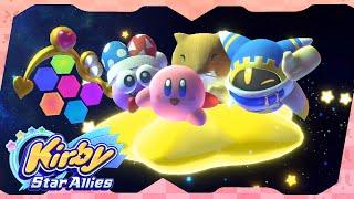 Kirby Star Allies for Switch ᴴᴰ Full Playthrough 100% Main Story 4 Player