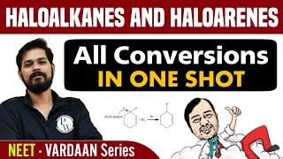 All Conversions of Haloalkanes and Haloarenes in 1 Shot  Class 12  NEET  Vardaan Series