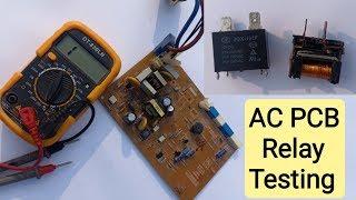 How To Test Split AC PCB Relay in UrduHindi