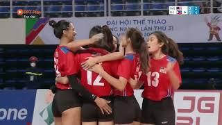 Philippines Vs. Malaysia Womens Volleyball Full Game   SEA Games 2021 2022