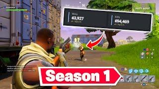 So I Exposed OG Players Fortnite Stats… Season 1