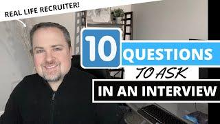 10 Questions to Ask The Interviewer In Your Job Interview Interview Prep Tips