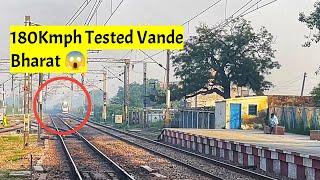 Dangerous 180kmph Tested Vande Bharat+ TEJAS RAJDHANI attacks Hathras @ 130Kmph-Indian Railways