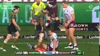Issac Lukes Friendly Exchange With Daly Cherry Evans