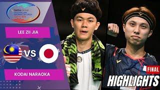 Lee Zii Jia MAS vs Kodai Naraoka JPN - F  Australian Open 2024