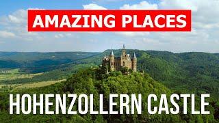 Hohenzollern Castle in 4k. Germany Hohenzollern Castle to visit