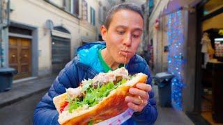 Italian Street Food   World’s Most Famous Sandwich - Florence Italy