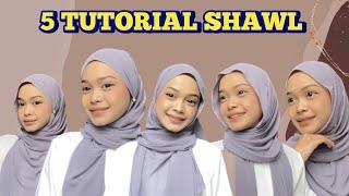PART 2  TUTORIAL SHAWL SIMPLE AND EASY