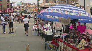 Street vendors take over Fordham Road