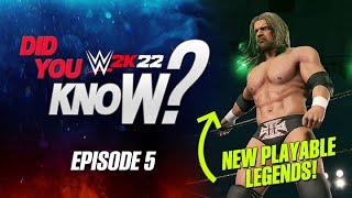 WWE 2K22 Did You Know? MyFaction Legends Unlocked Mini-Trons at Ringside & More Episode 5