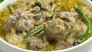 Once you try this mutton recipe youll be addicted Mutton Malai Handi Recipe ️