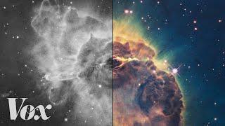 How scientists colorize photos of space