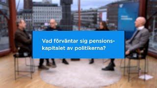 Vad förväntar sig pensionskapitalet av politikerna för klimatomställningen?