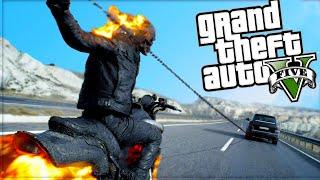 GHOST RIDER MOD GTA 5 Mod Komik Anlar