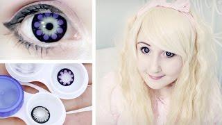 Корейские линзы увеличивающие глаза ｡◕‿◕｡ Big eyes  Circle lenses