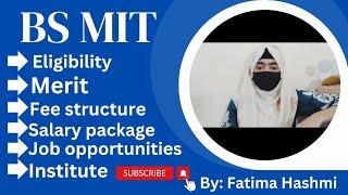 What is BS MIT? Its scope in Pakistan and abroad . Medical imaging technology. medical degree.