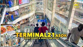 Terminal21 Asok  Walking through Food Court & shopping areaApril 2023