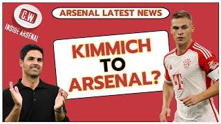 Arsenal latest news Kimmich transfer links  Gyokeres rumours  Jorginho criticism  Eze reaction