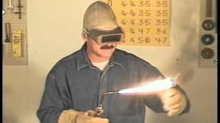 Oxy Acetylene Welding  Gas Welding  Adjusting The Flame