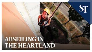 Abseiling in the heartland  The Straits Times