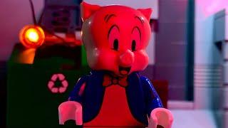 LEGO Looney Tunes in “the Perilous Plight of Porky Pig” Halloween Special