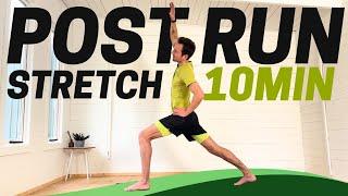 10 Minute Post Run Standing Stretches Routine