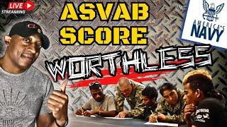 Navy ASVAB Test Score - IT DOESNT MATTER#deckplatetone