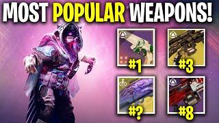 TOP 10 MOST USED WEAPONS In The Final Shape Most Popular  Destiny 2 Echoes Episode